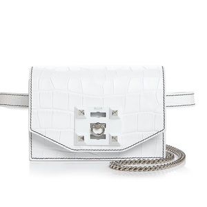 Salar Sylvie Croco Bag